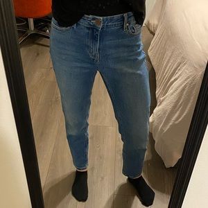 High Rise Straight Leg Women’s Jeans